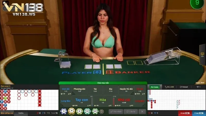 Bắt cầu bệt Baccarat