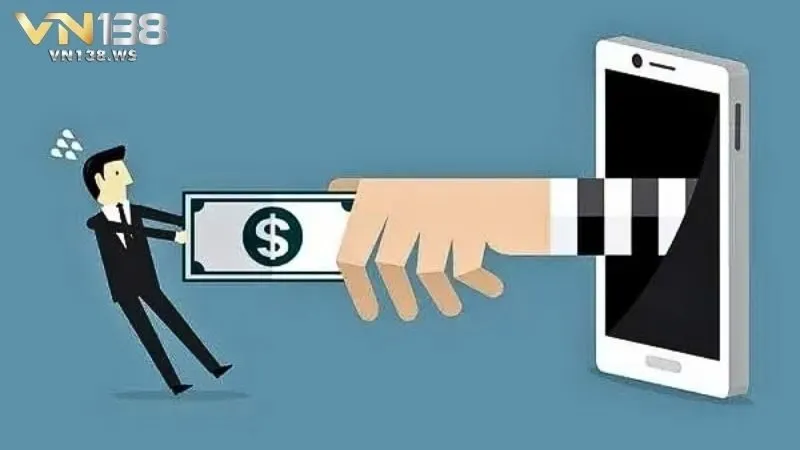 Bước 2: Thao tác rút tiền trên nền tảng VN138