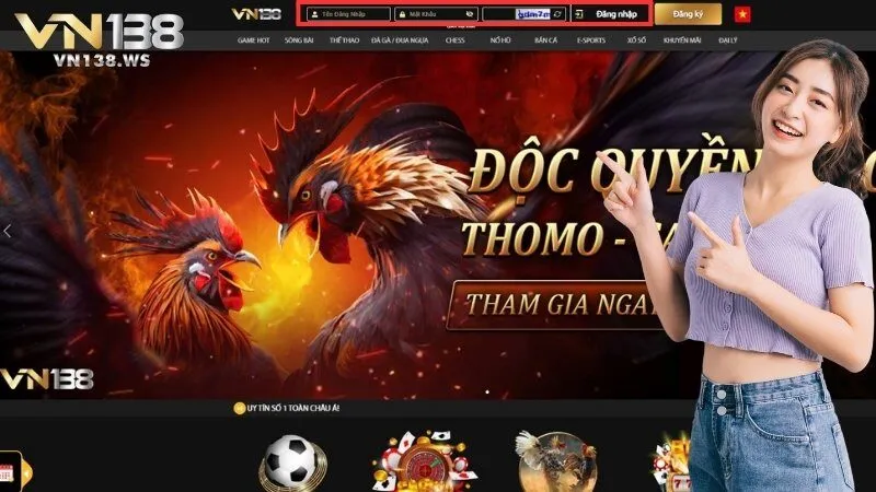 Cách đăng nhập VN138 dễ dàng chỉ trong vài giây