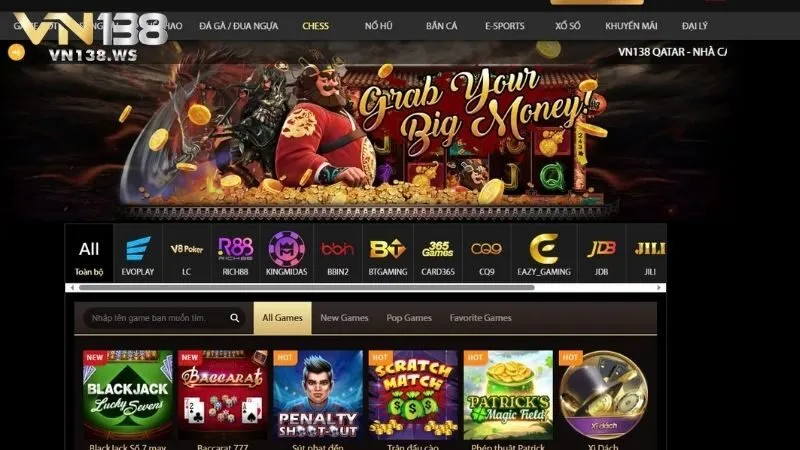 Điểm danh một số nhà phát hành hợp tác cùng game bài VN138