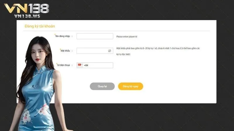 Điền thông tin cá nhân