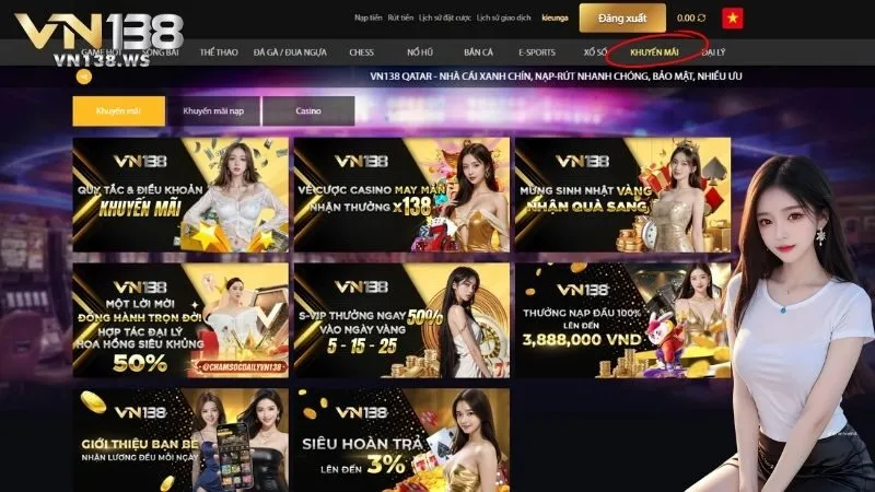 Điều kiện cần đáp ứng để nhận khuyến mãi VN138