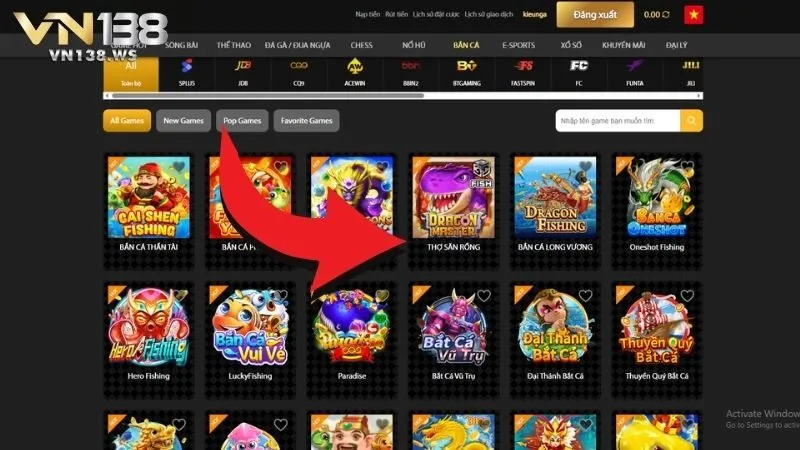 Giới thiệu game Thợ Săn Rồng VN138