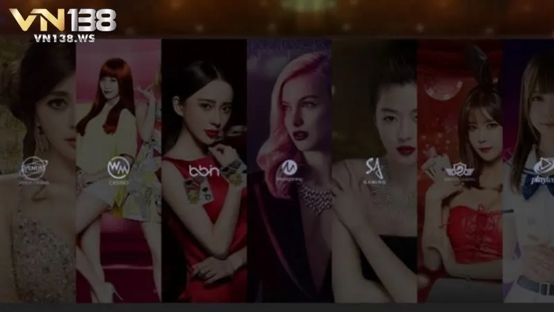 Sảnh cược Casino VN138 đa dạng, đáp ứng mọi nhu cầu của hội viên