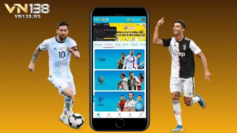 Tải app VN138 cho bạn thỏa sức cá cược mọi lúc mọi nơi